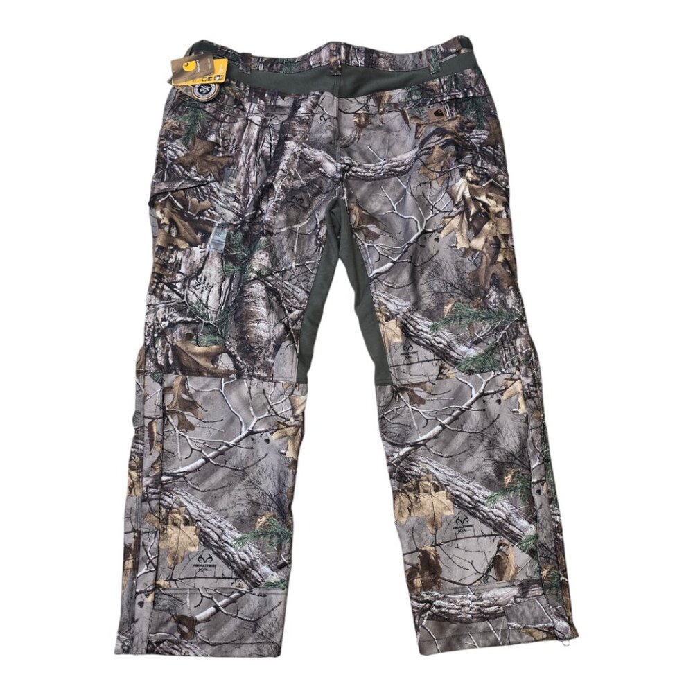 New Men's Carhartt Realtree Camo Pants - Picture 2 of 4